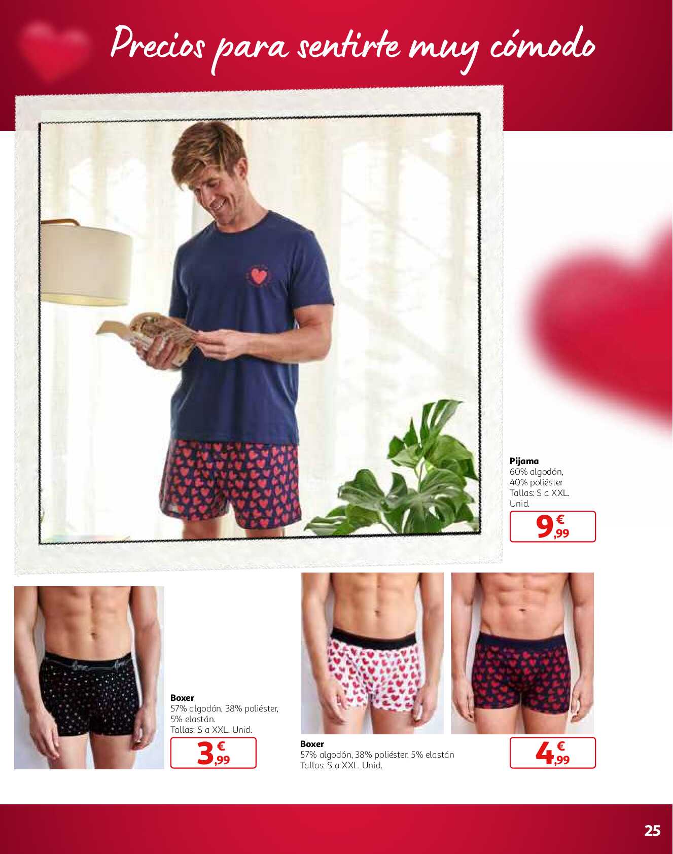San Valentin te inspira el regalo Alcampo. Página 25