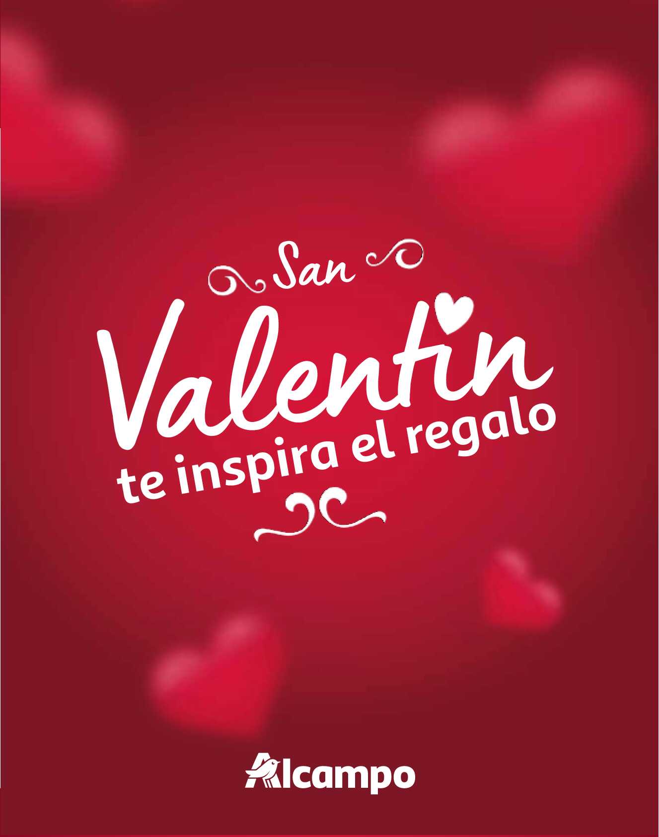 San Valentin te inspira el regalo Alcampo. Página 27