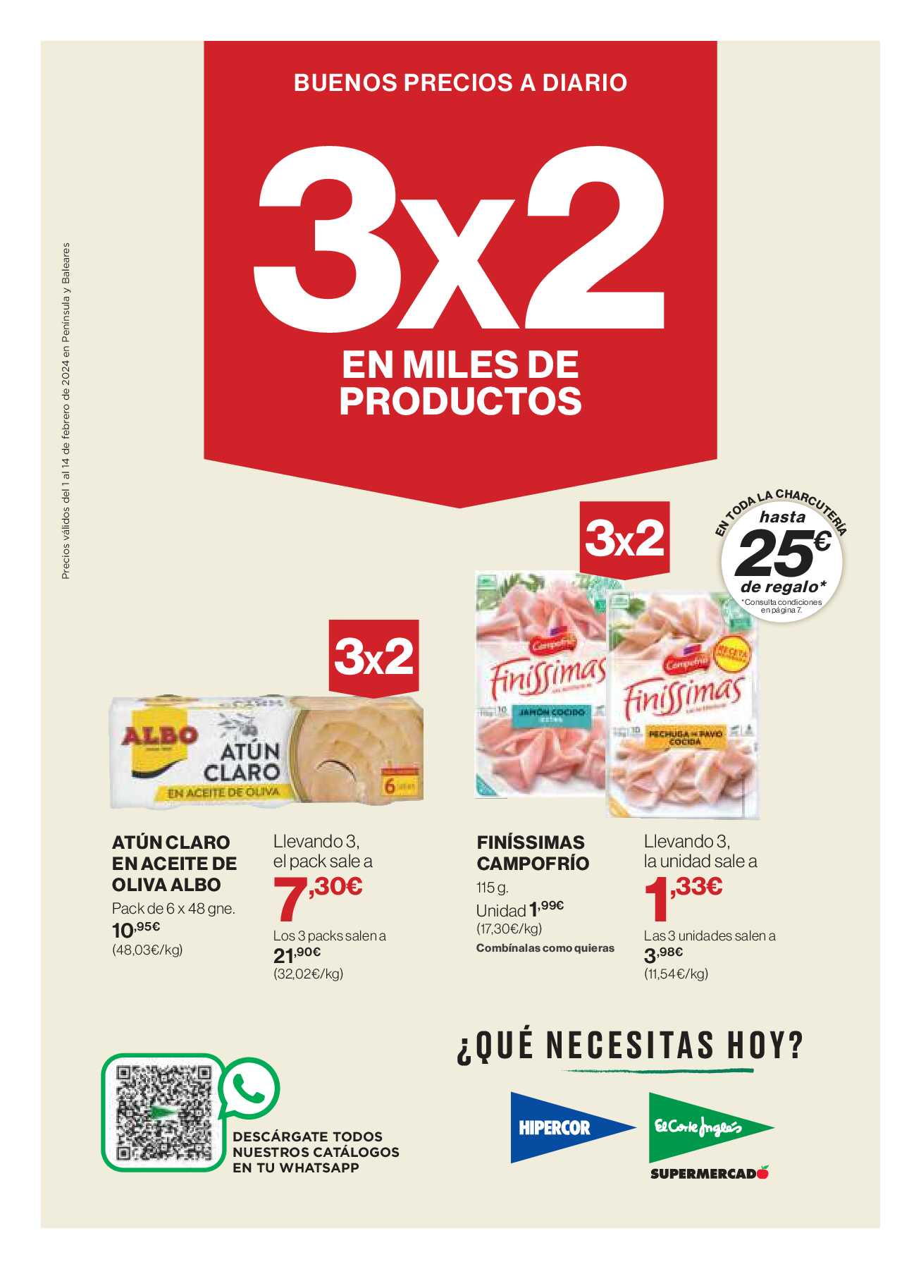 Especial 3x2 El Corte Inglés. Página 01