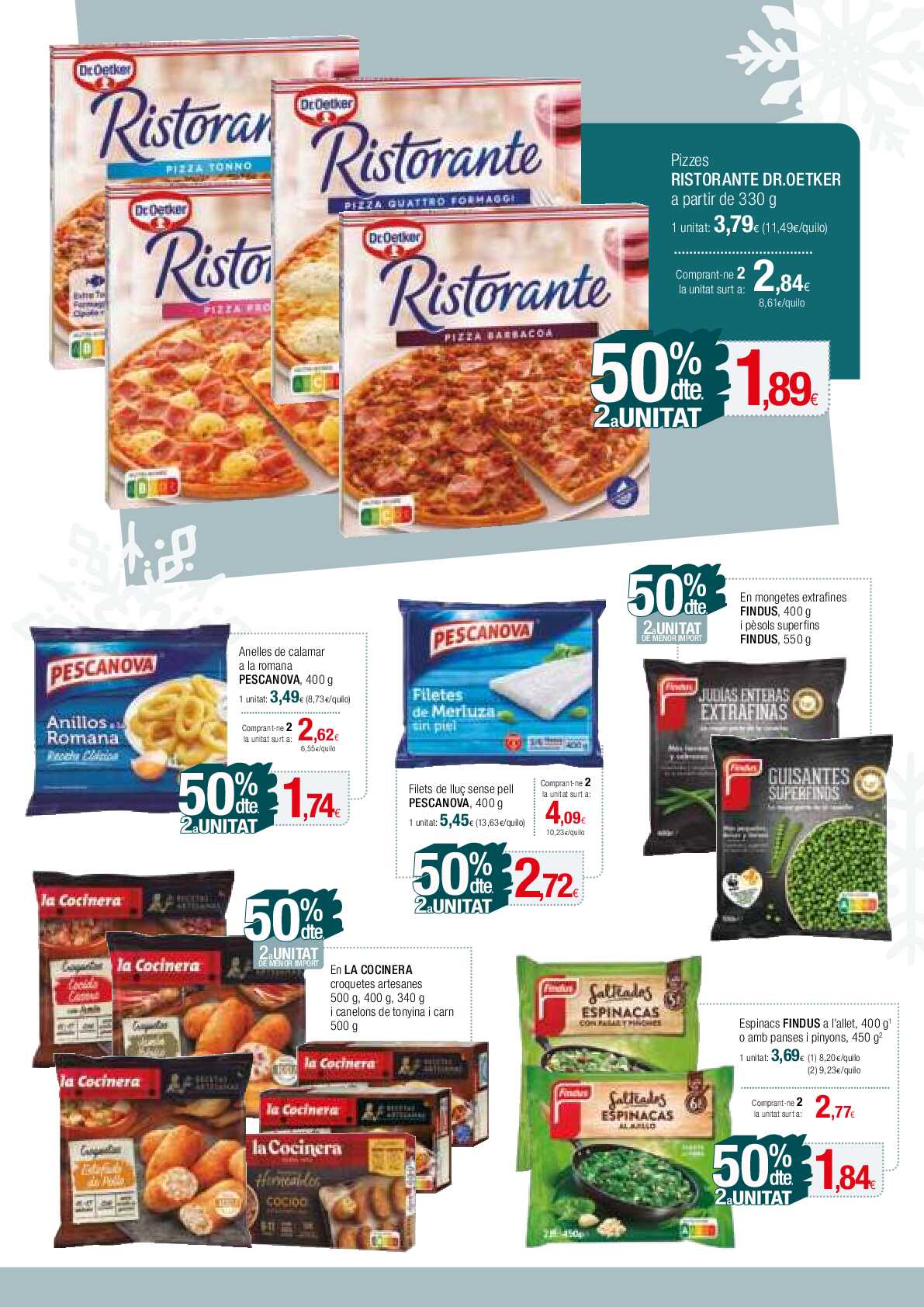 50% de descuento 2ª unidad Condis. Página 05