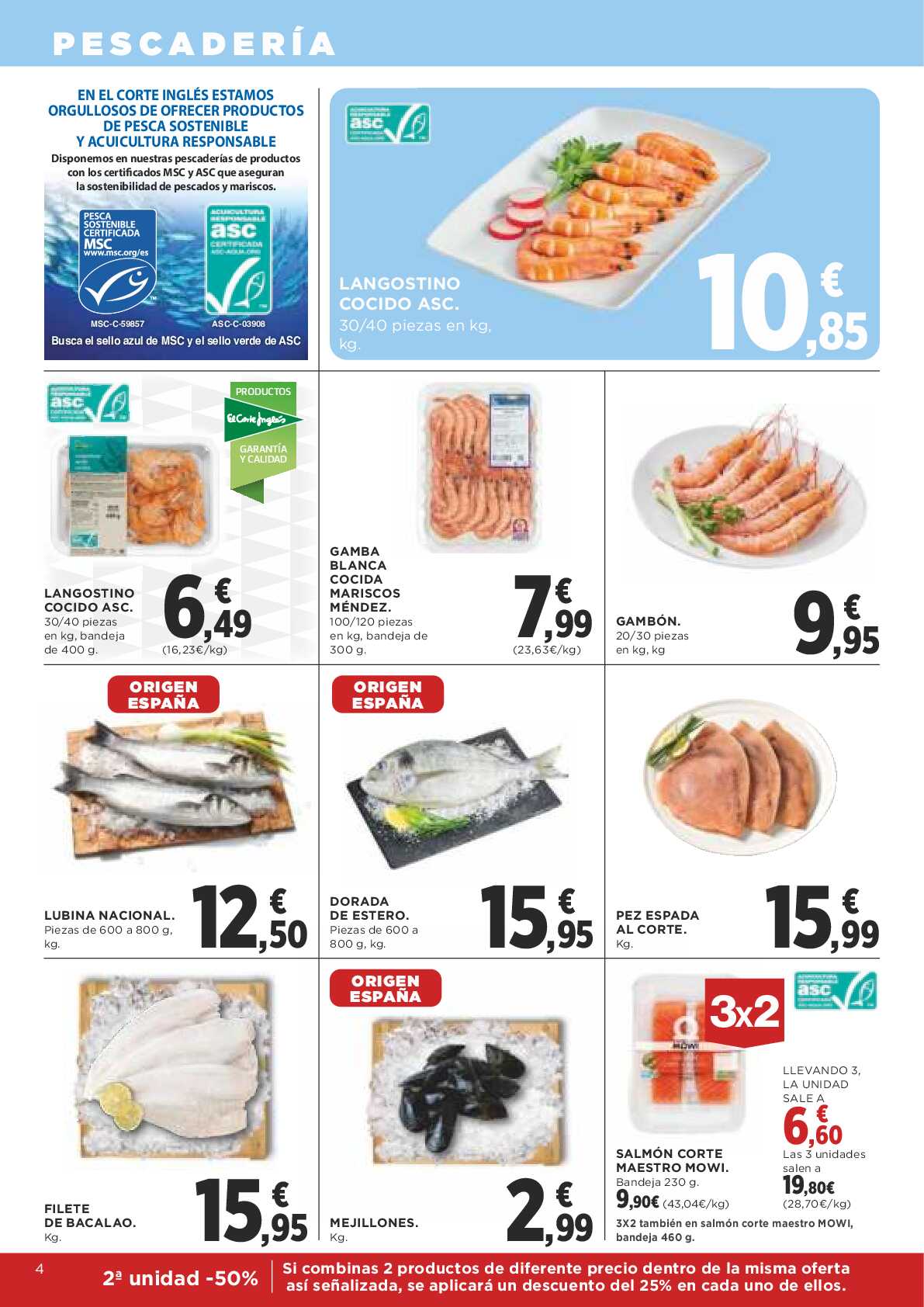 3x2 en miles de productos Supercor. Página 04