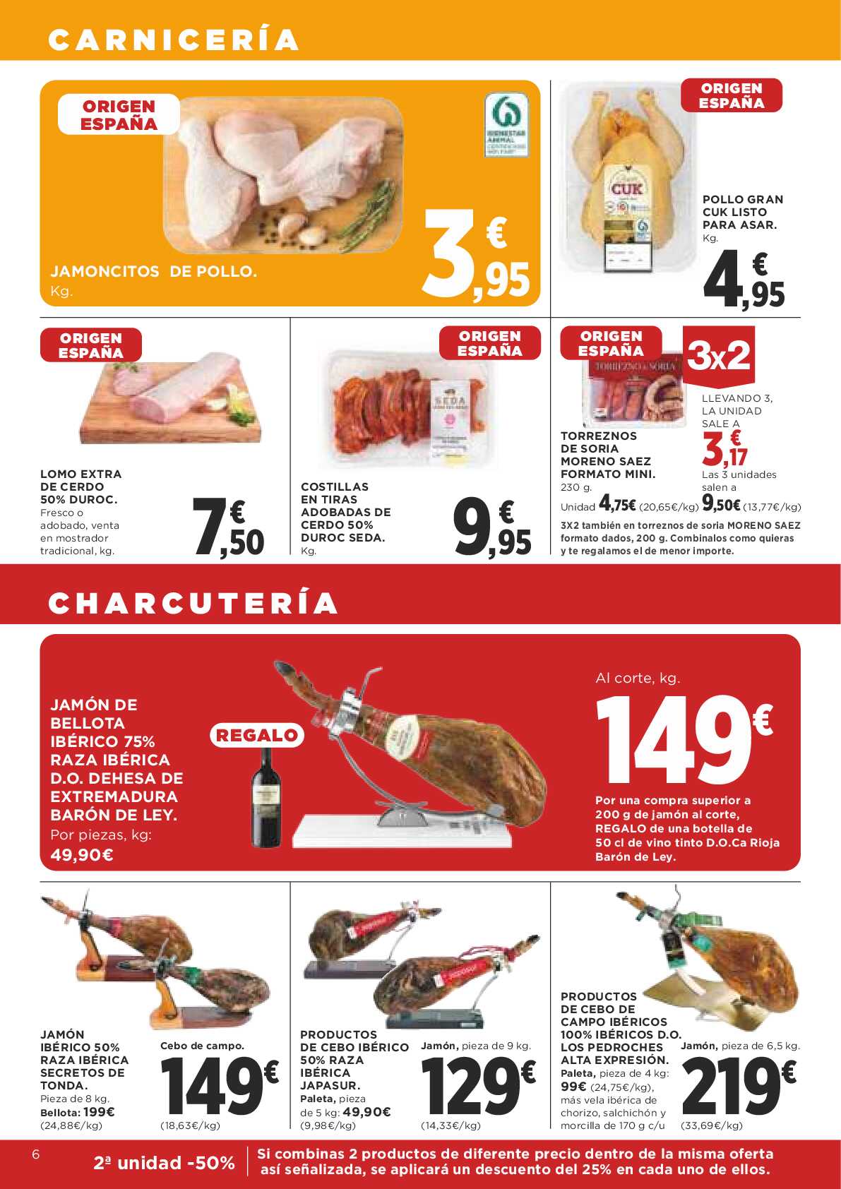 3x2 en miles de productos Supercor. Página 06