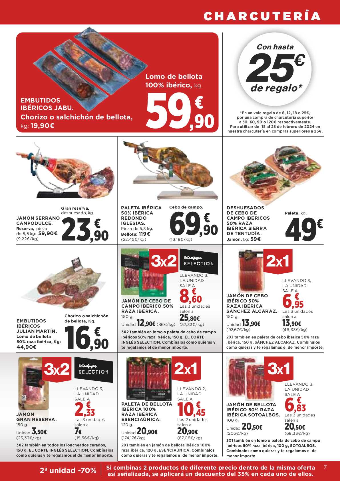 3x2 en miles de productos Supercor. Página 07
