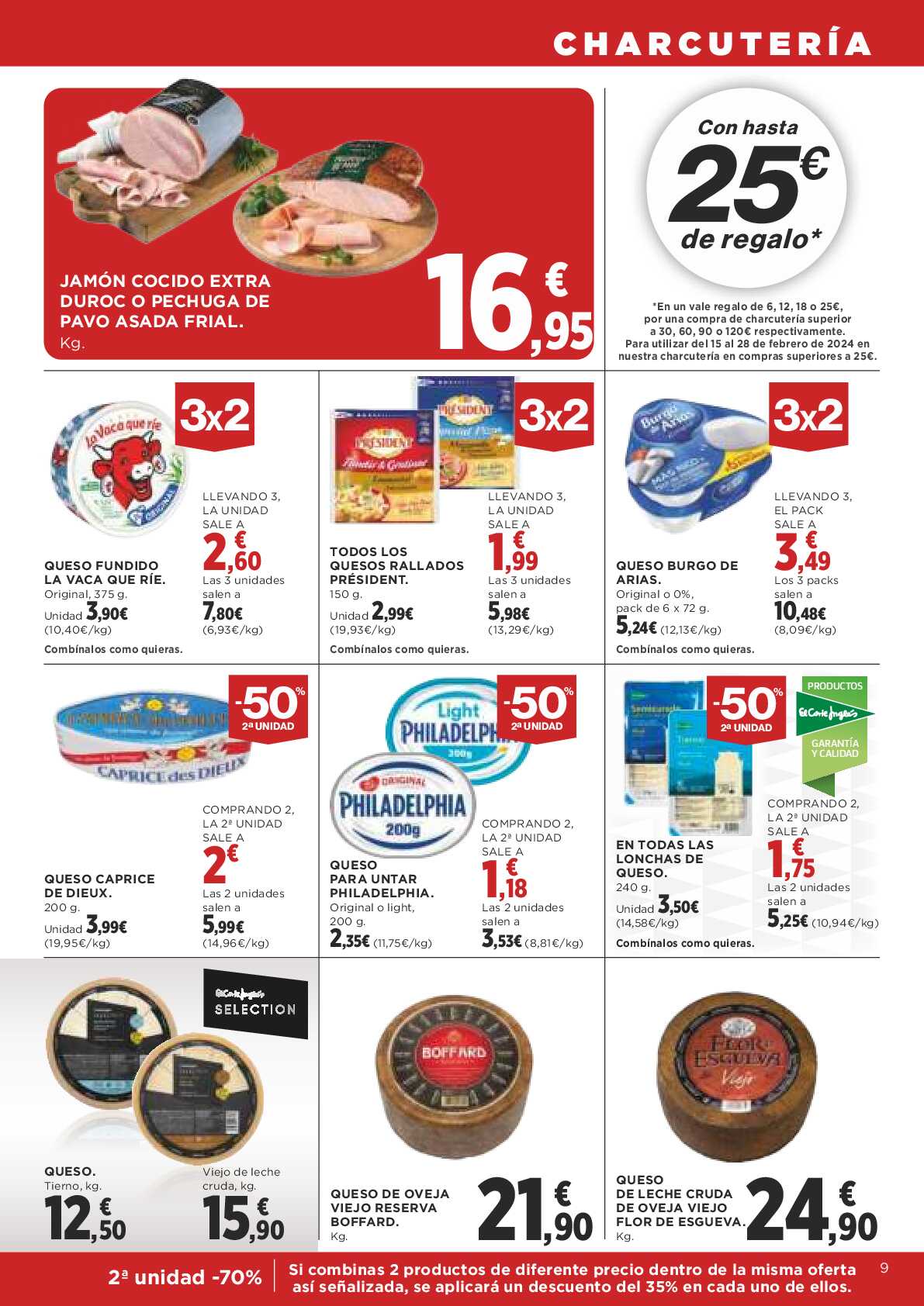 3x2 en miles de productos Supercor. Página 09
