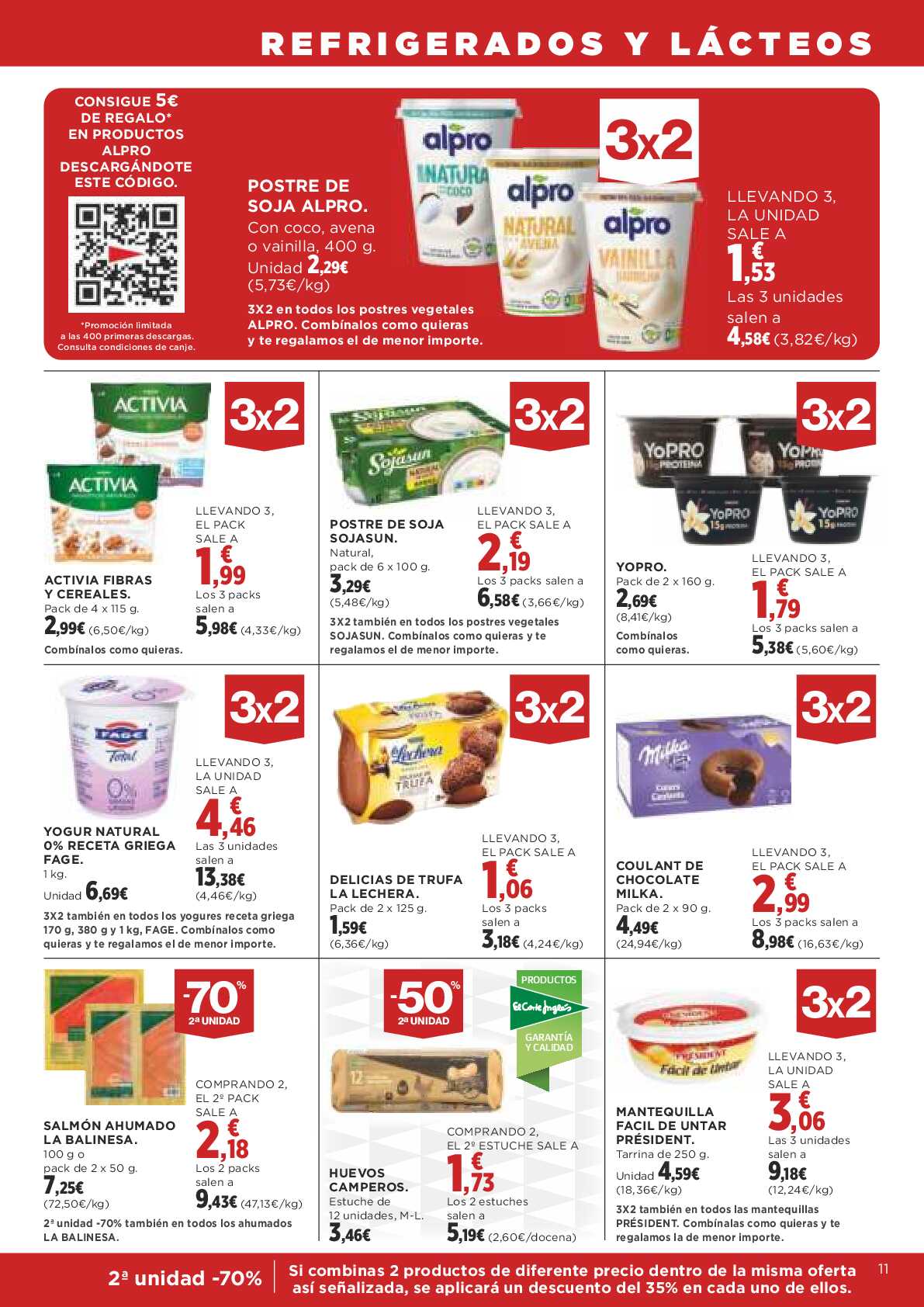 3x2 en miles de productos Supercor. Página 11