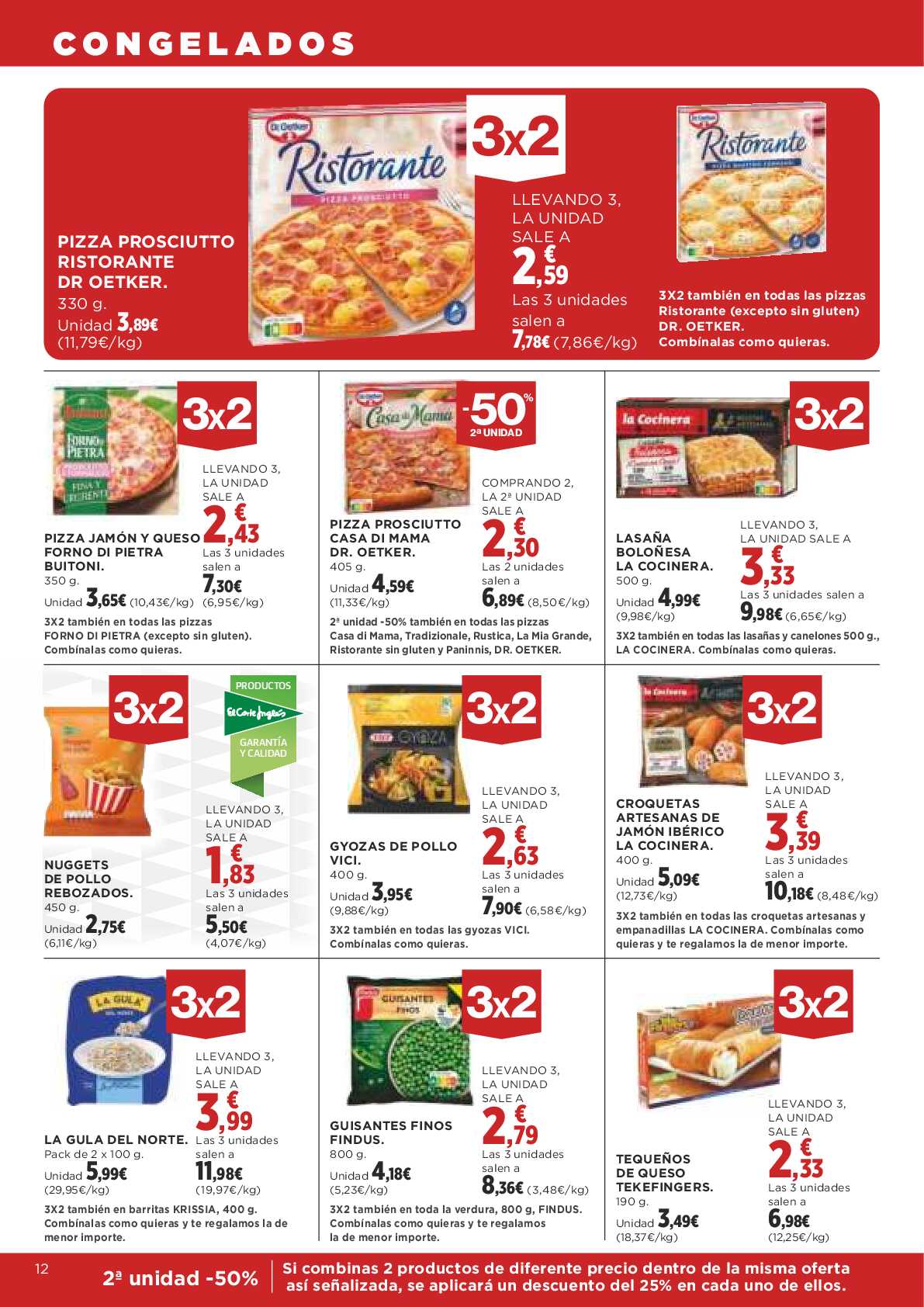 3x2 en miles de productos Supercor. Página 12
