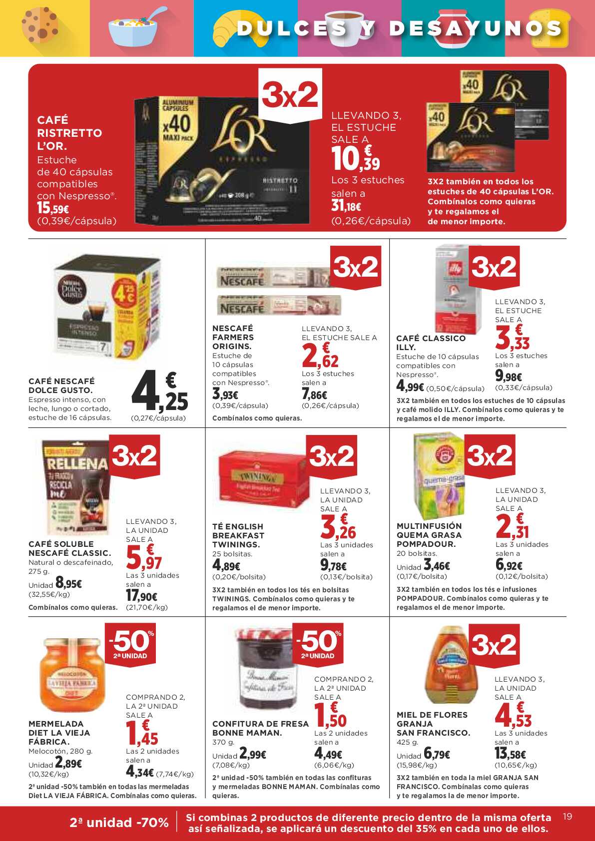 3x2 en miles de productos Supercor. Página 19