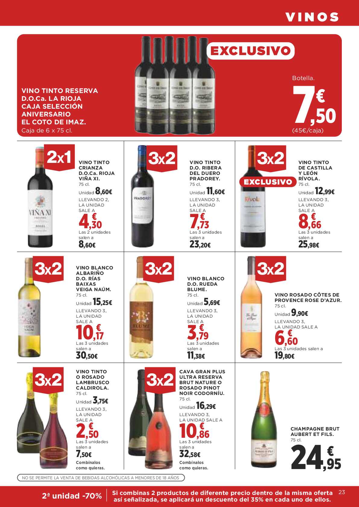 3x2 en miles de productos Supercor. Página 23