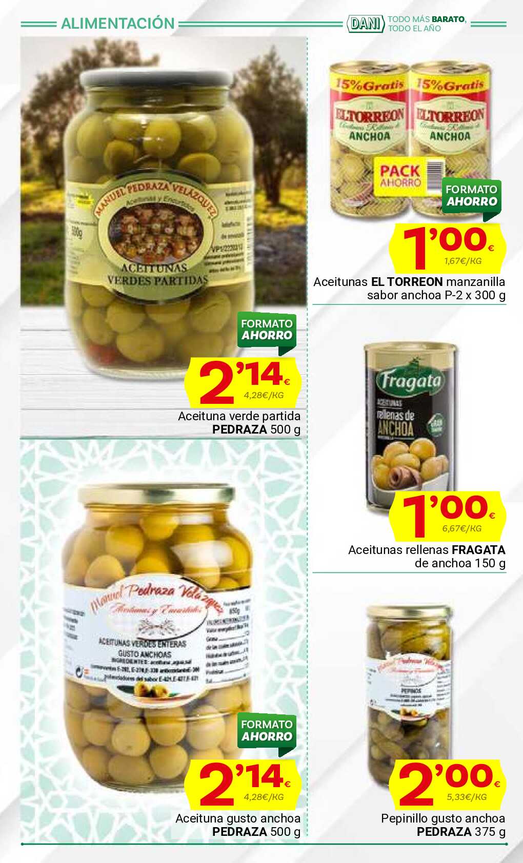 Ofertas con lo mejor de Andalucía Supermercado Dani. Página 22