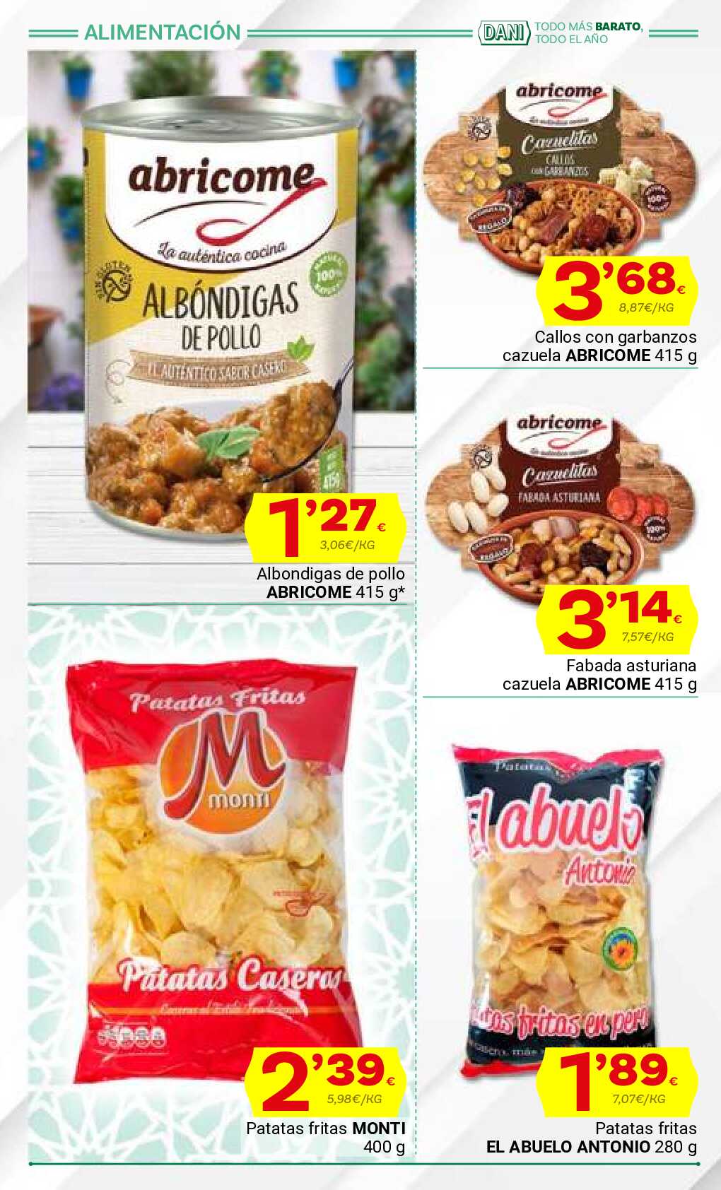Ofertas con lo mejor de Andalucía Supermercado Dani. Página 24