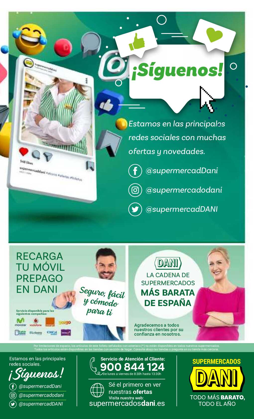 Ofertas con lo mejor de Andalucía Supermercado Dani. Página 48