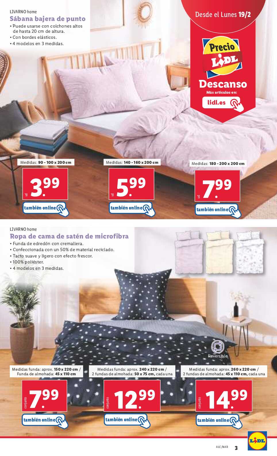 Folleto semanal bazar Lidl. Página 03