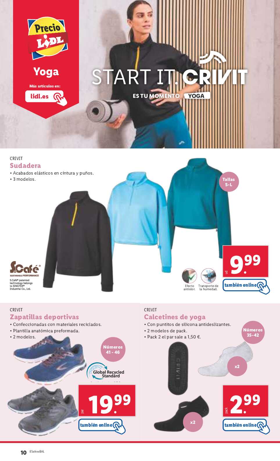 Folleto semanal bazar Lidl. Página 10