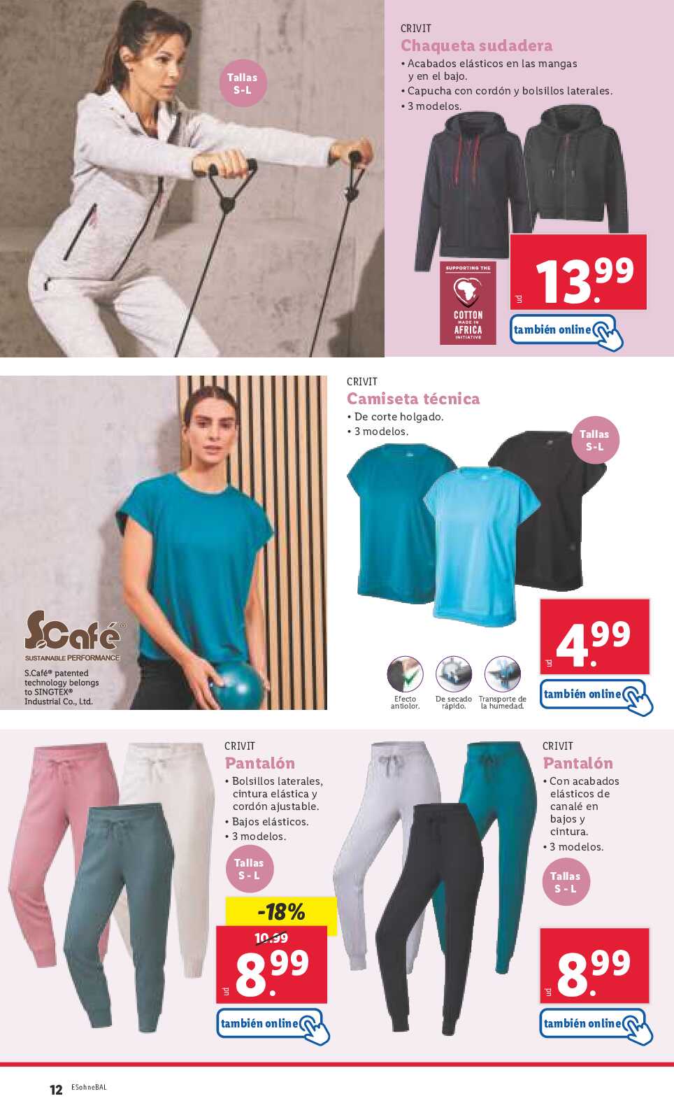Folleto semanal bazar Lidl. Página 12
