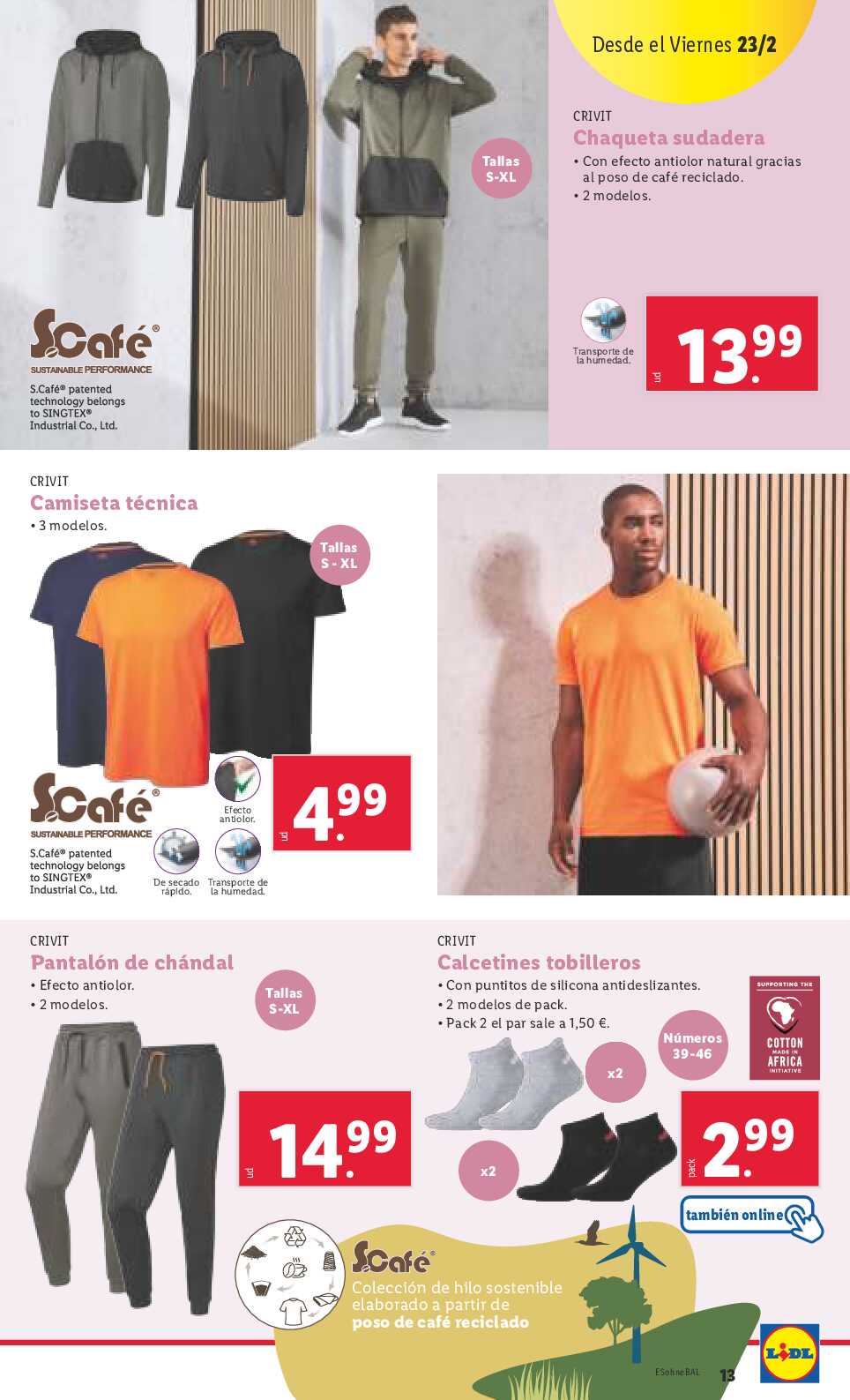 Folleto semanal bazar Lidl. Página 13