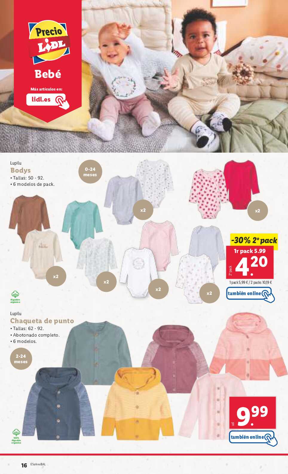Folleto semanal bazar Lidl. Página 16