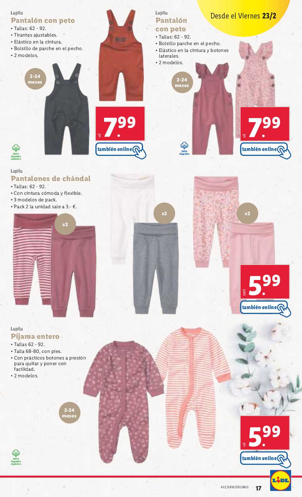 Folleto semanal bazar Lidl. Página 17