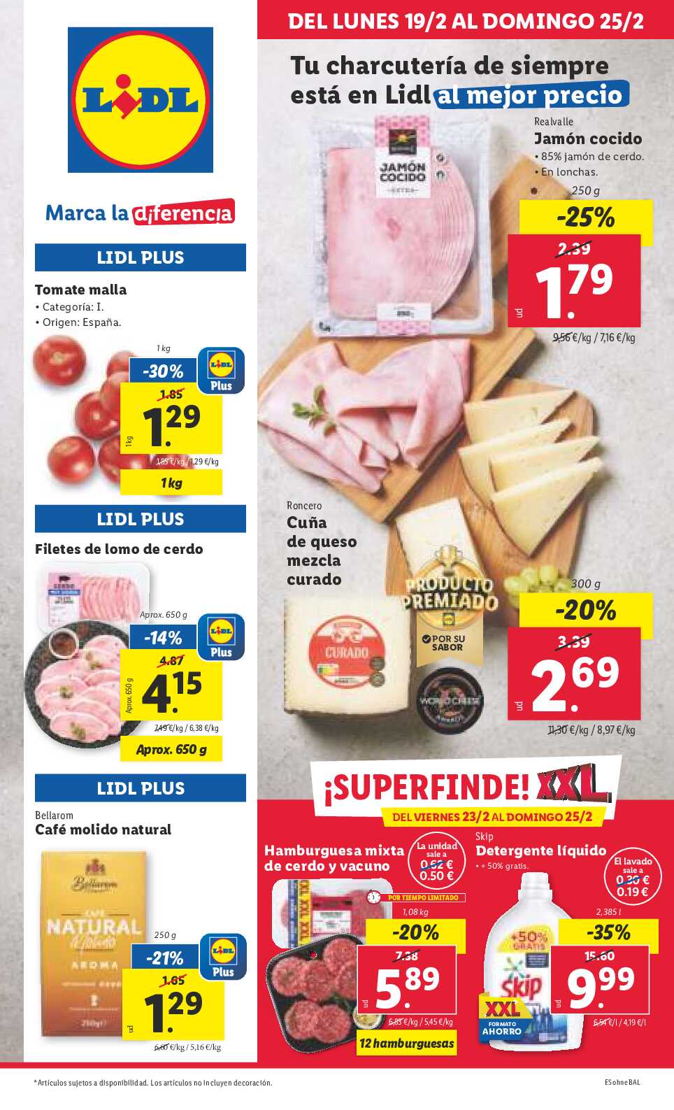 Folleto semanal bazar Lidl. Página 21