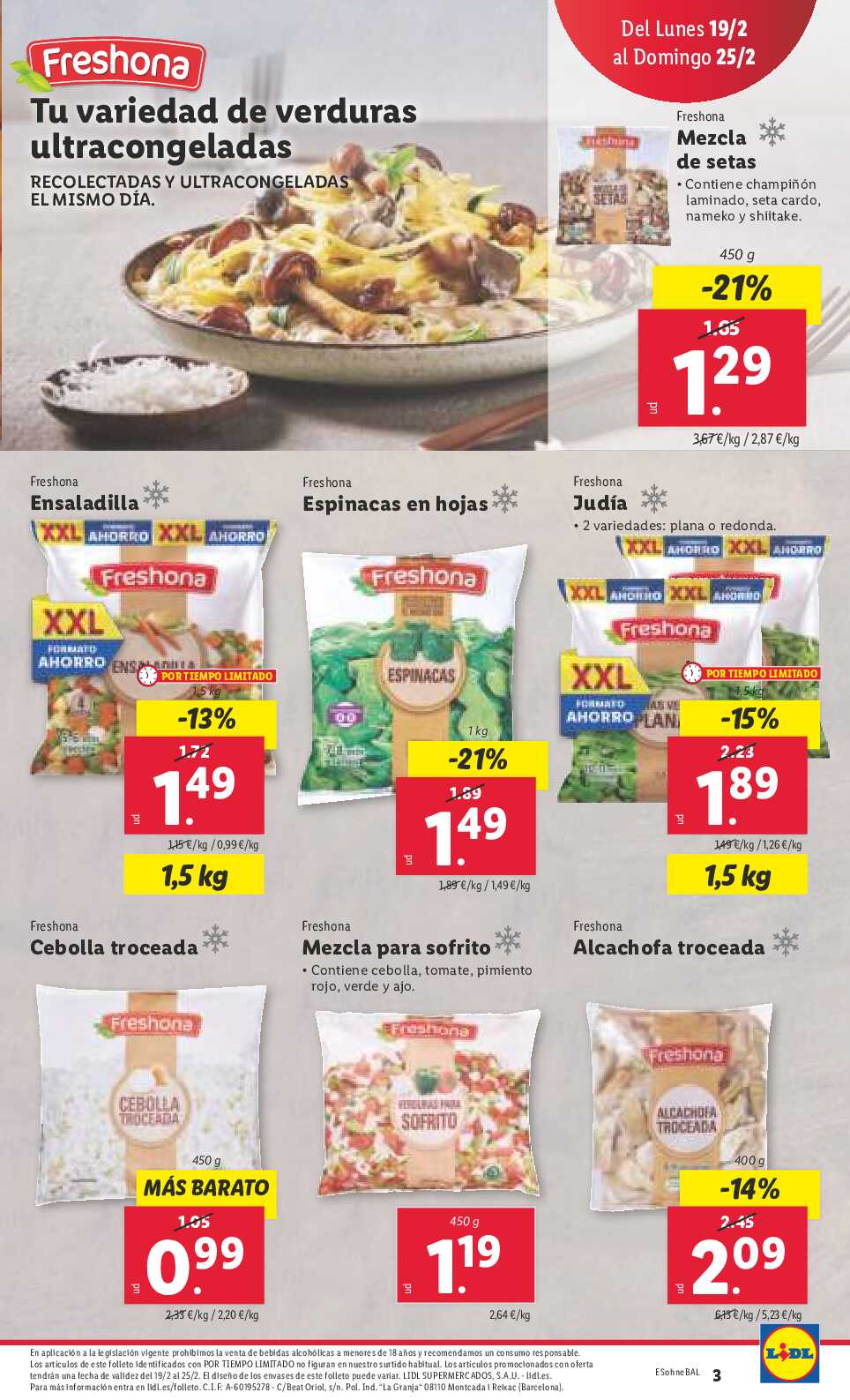 Folleto semanal bazar Lidl. Página 23