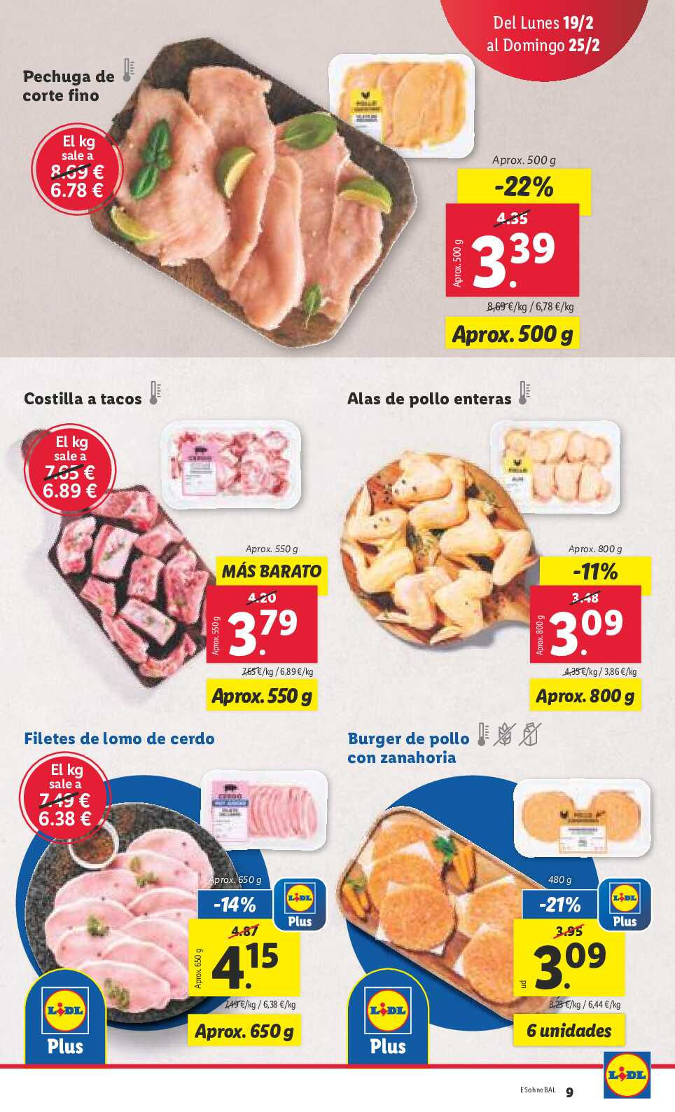 Folleto semanal bazar Lidl. Página 29