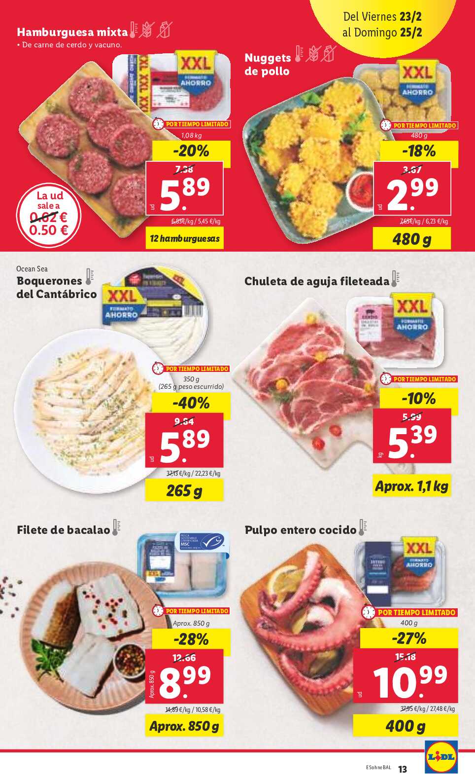 Folleto semanal bazar Lidl. Página 33