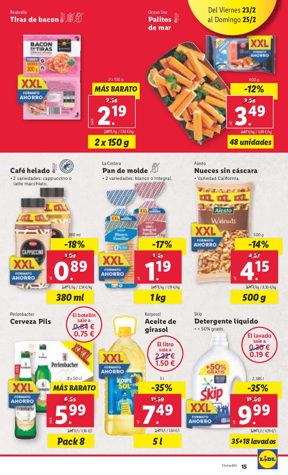 Folleto semanal bazar Lidl. Página 35