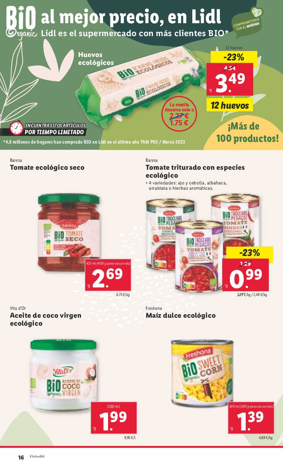 Folleto semanal bazar Lidl. Página 36