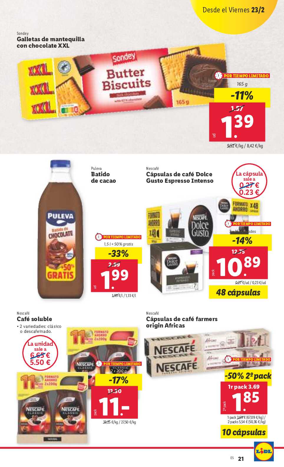 Folleto semanal bazar Lidl. Página 41