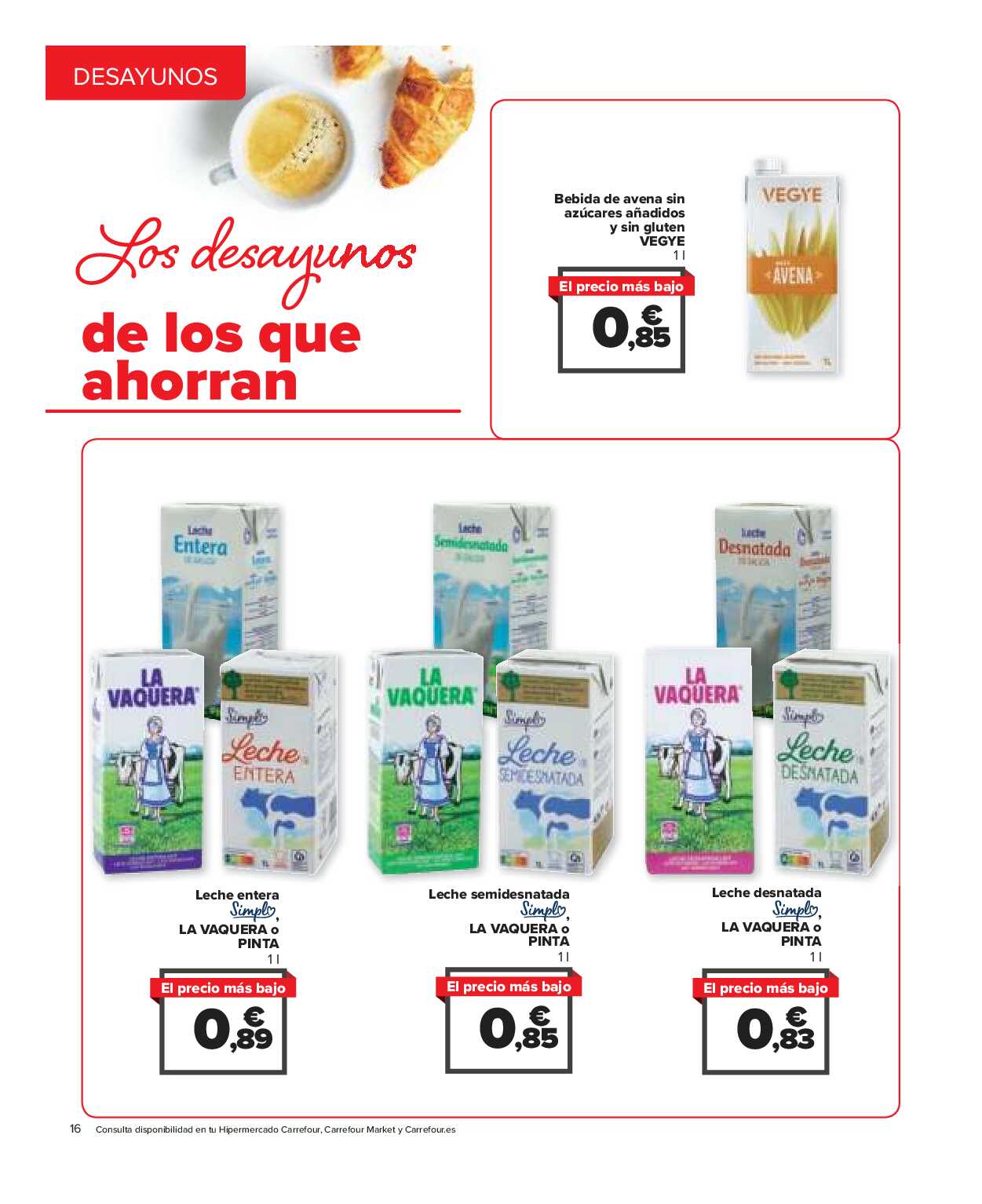 El precio más bajo Carrefour. Página 16