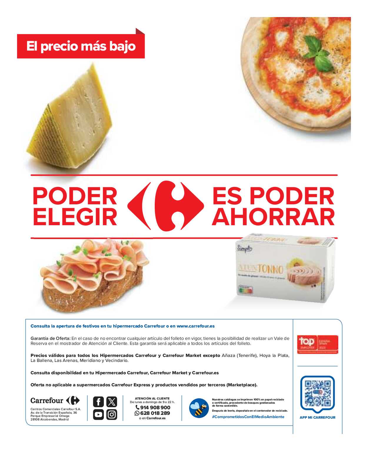 El precio más bajo Carrefour. Página 32