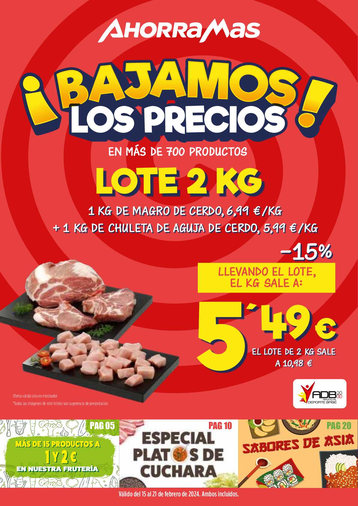 Ofertas semanales Ahorramas. Página 01