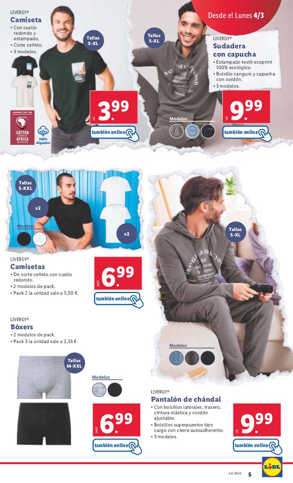 Ofertas semanales bazar Lidl. Página 05