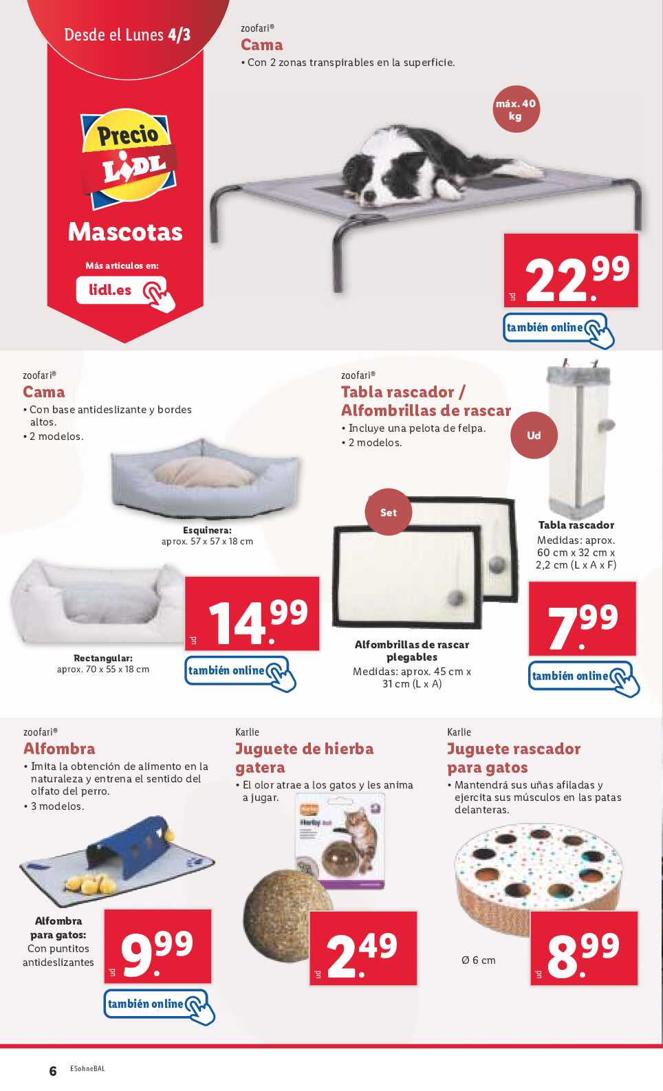 Ofertas semanales bazar Lidl. Página 06
