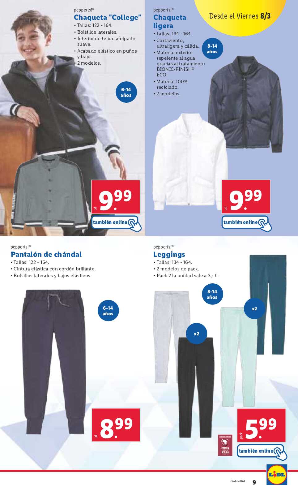 Ofertas semanales bazar Lidl. Página 09