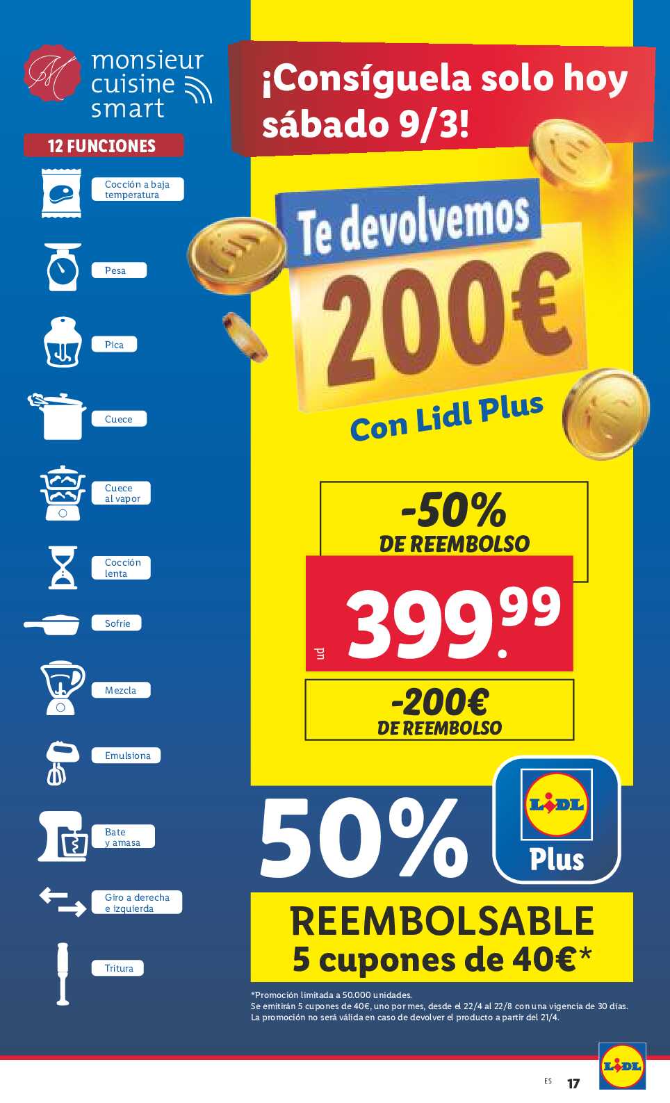 Ofertas semanales bazar Lidl. Página 17