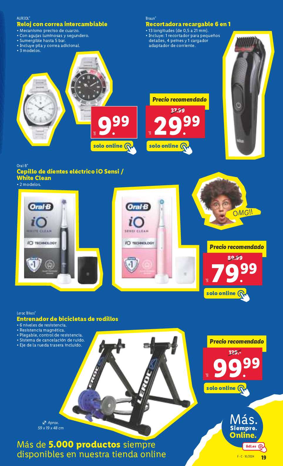 Ofertas semanales bazar Lidl. Página 19