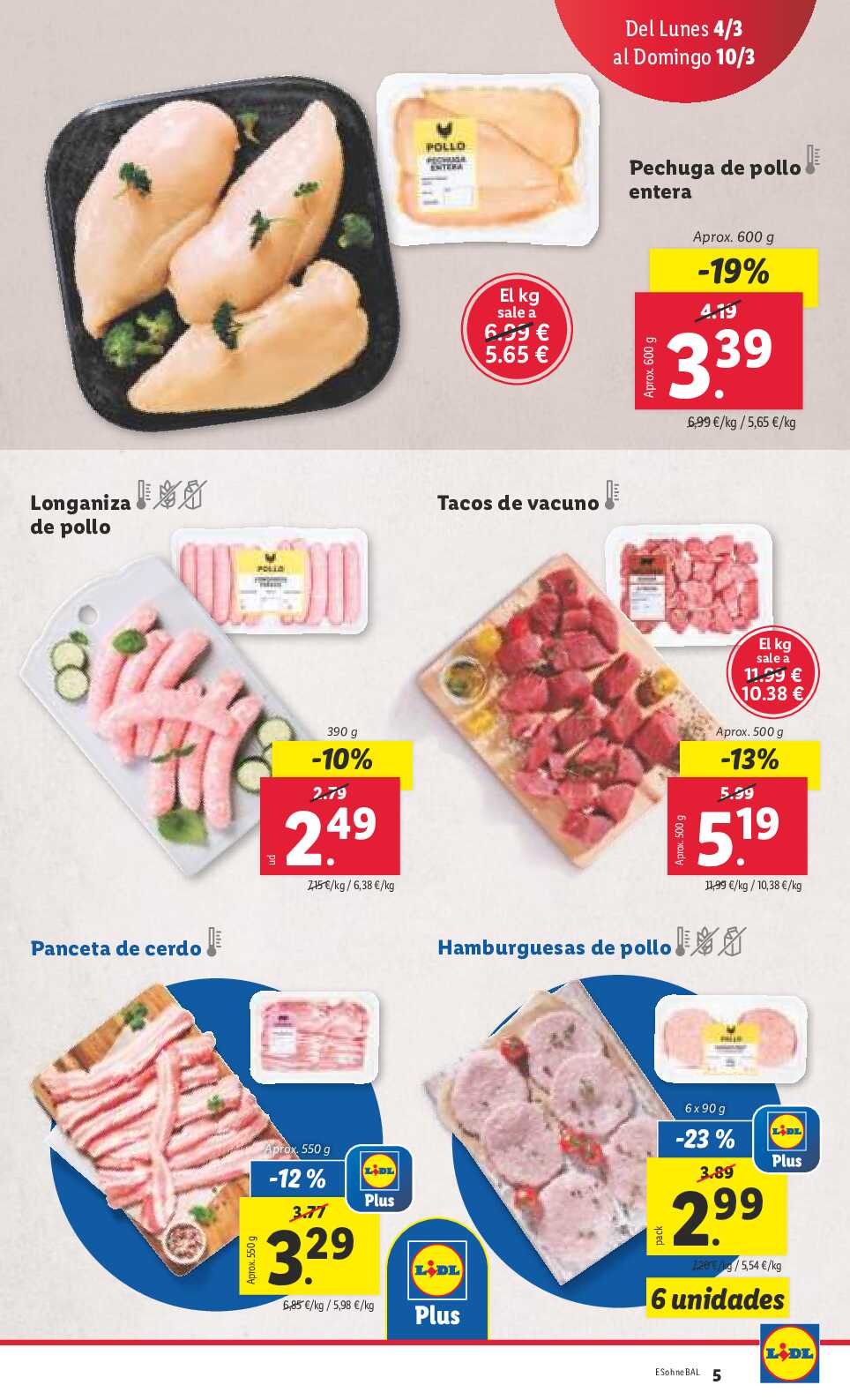 Ofertas semanales bazar Lidl. Página 25