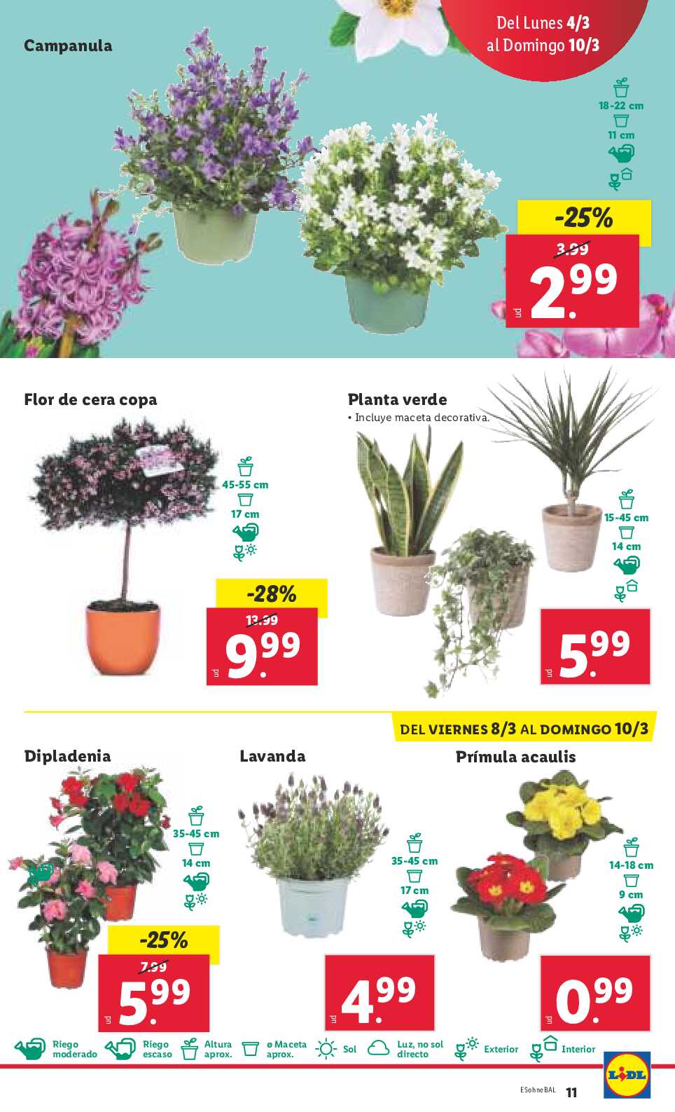 Ofertas semanales bazar Lidl. Página 31