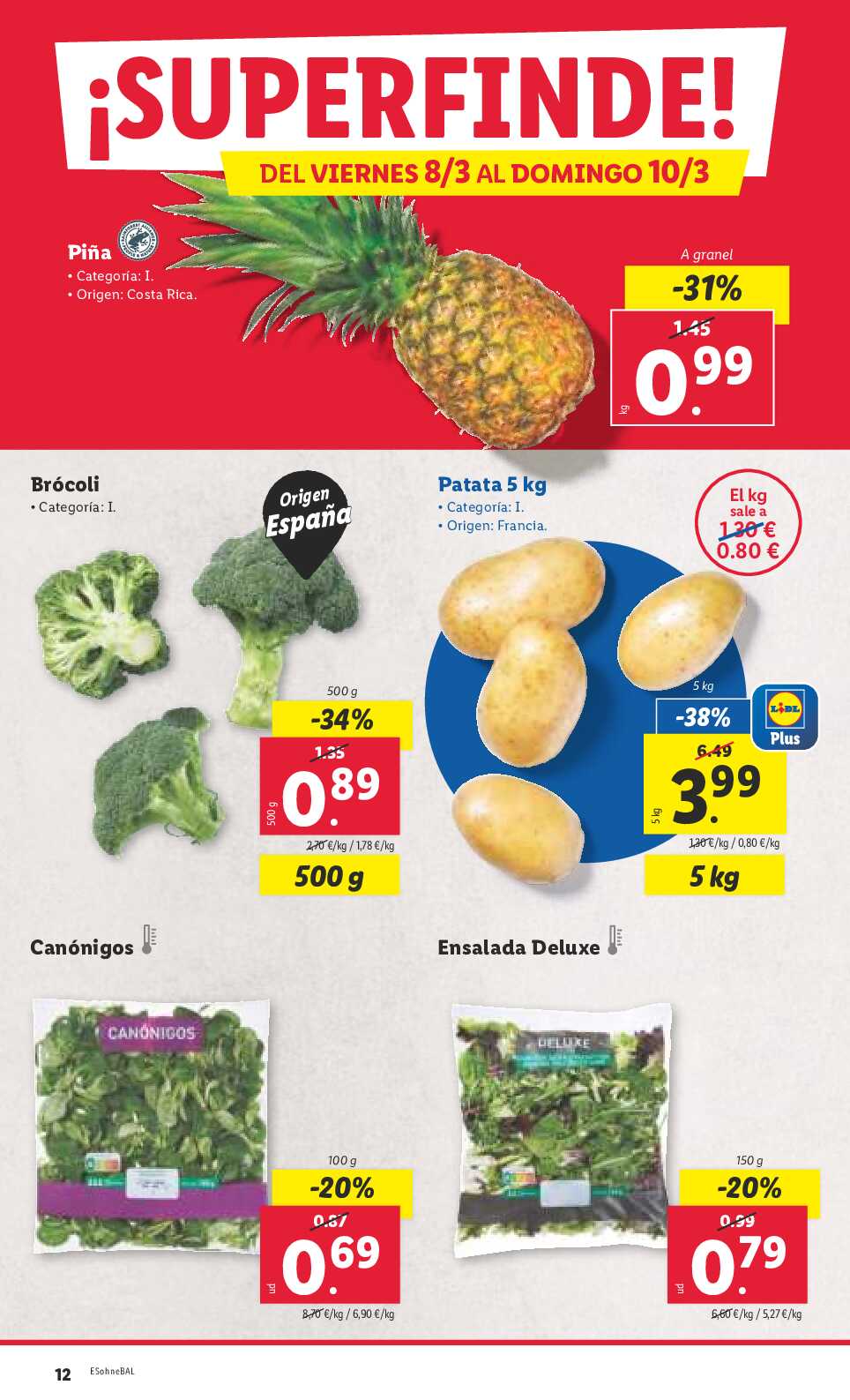 Ofertas semanales bazar Lidl. Página 32