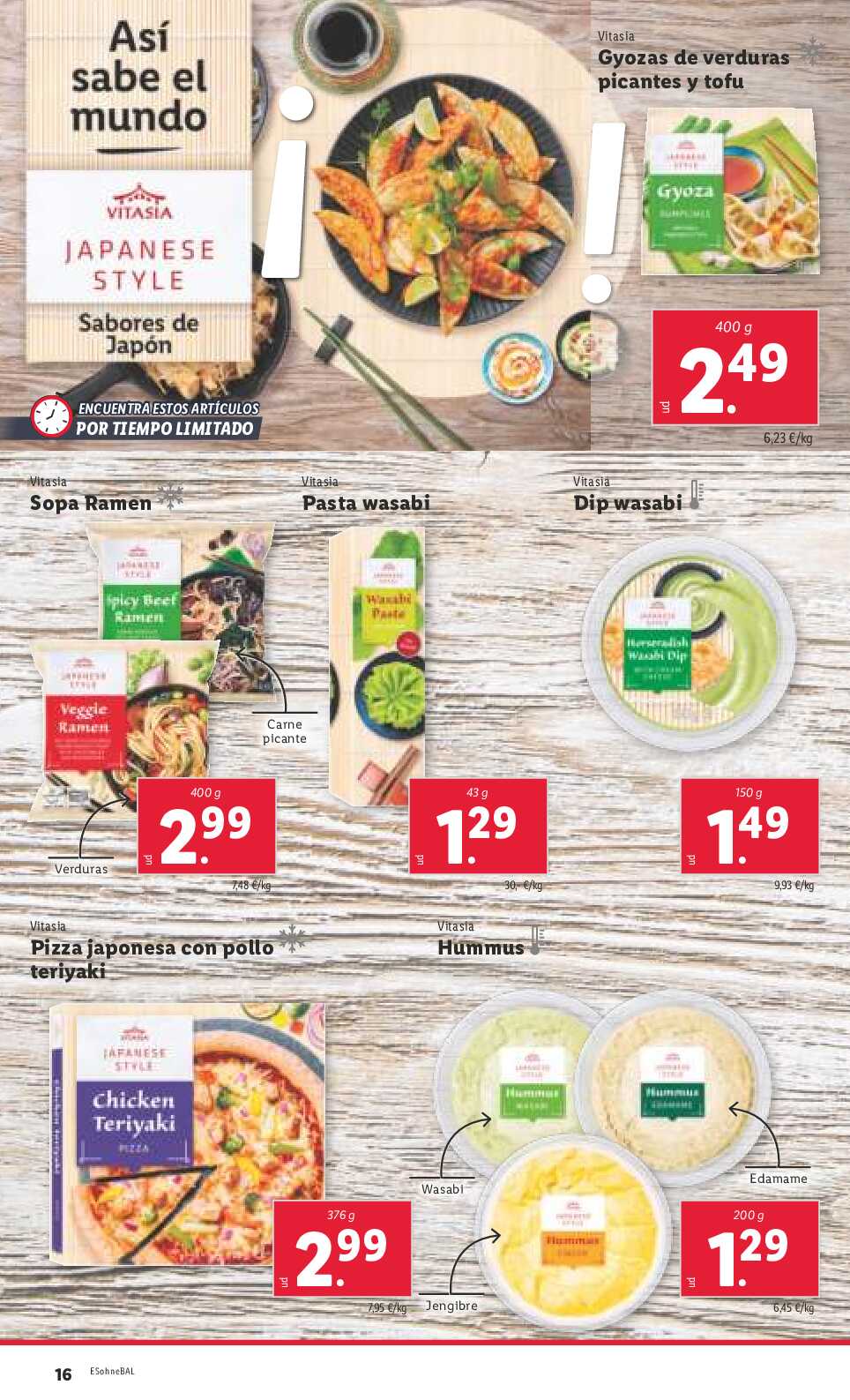 Ofertas semanales bazar Lidl. Página 36