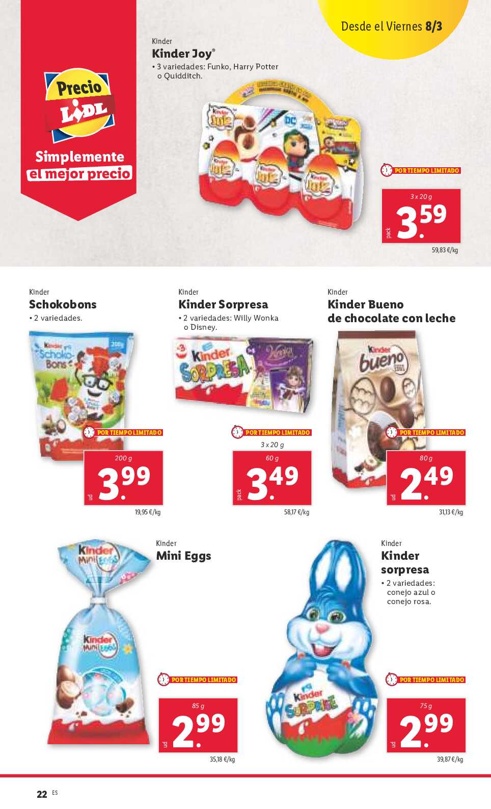 Ofertas semanales bazar Lidl. Página 42