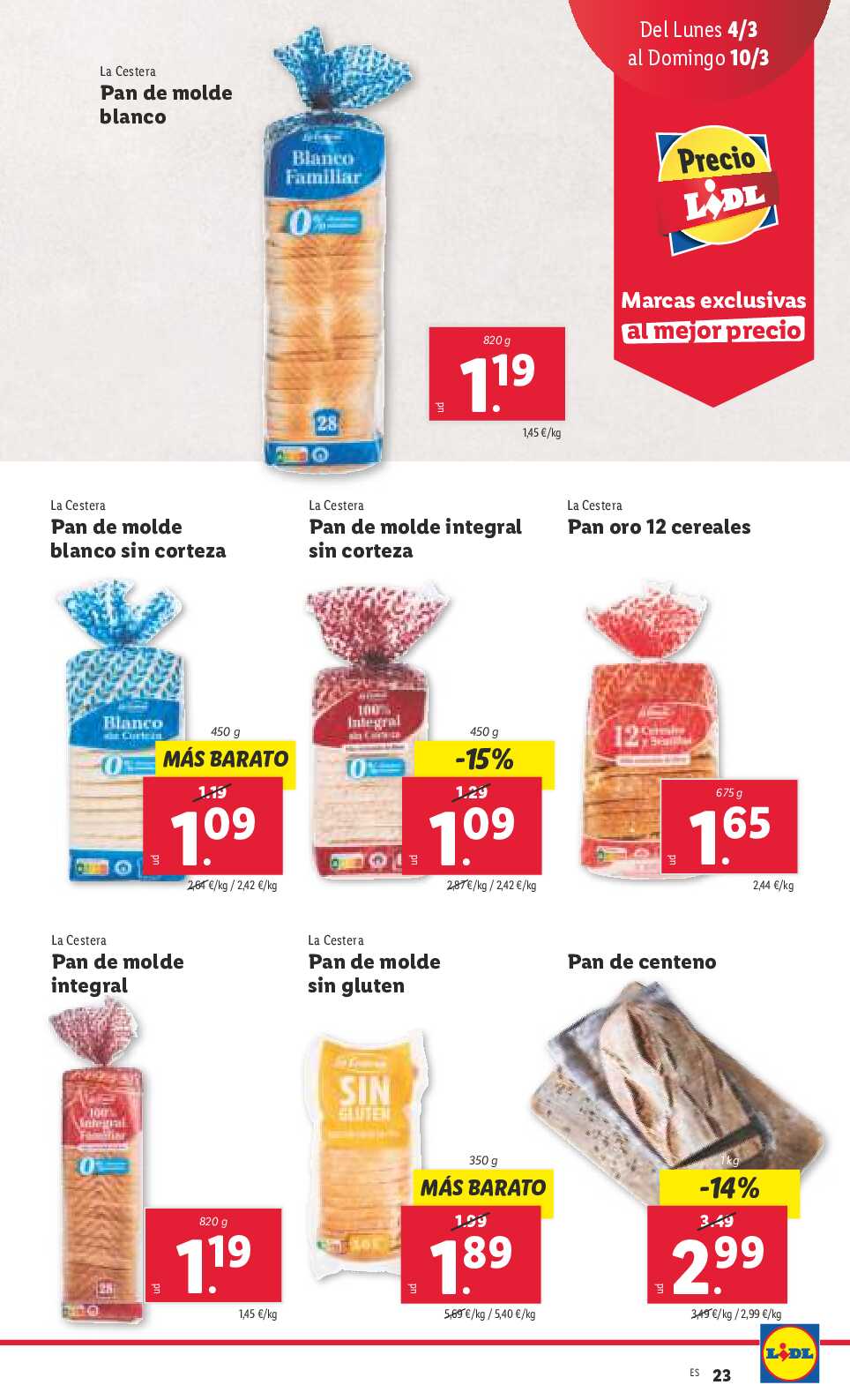 Ofertas semanales bazar Lidl. Página 43