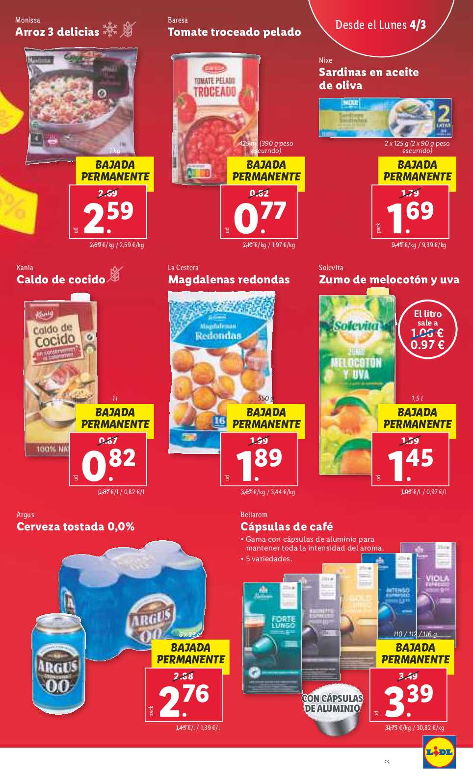 Ofertas semanales bazar Lidl. Página 47