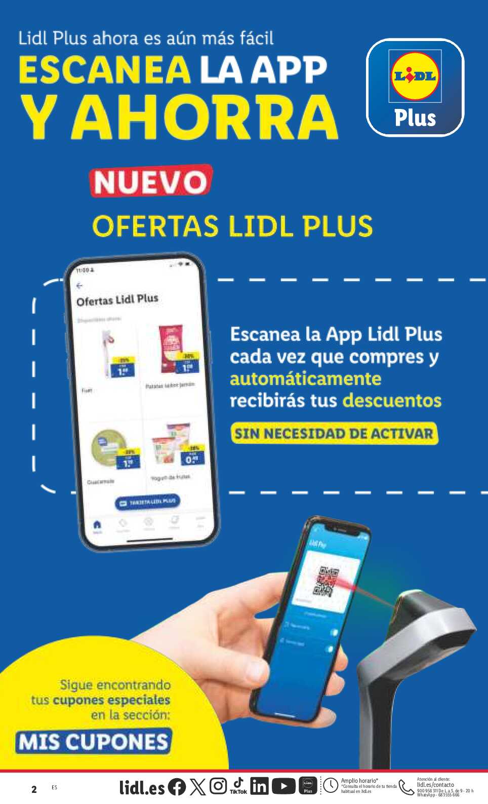 Folleto semanal Lidl. Página 02
