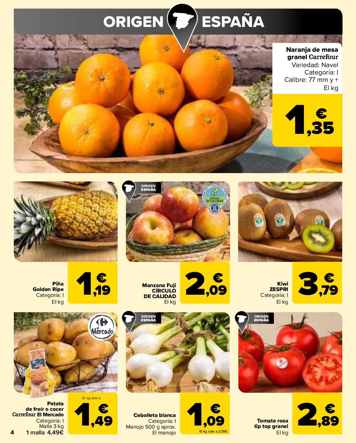 3x2 en más de 3500 productos Carrefour. Página 04