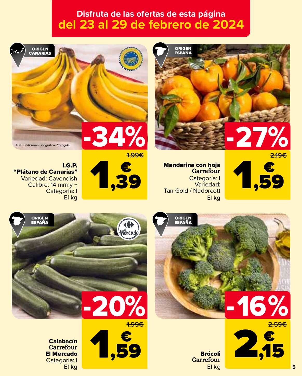 3x2 en más de 3500 productos Carrefour. Página 05