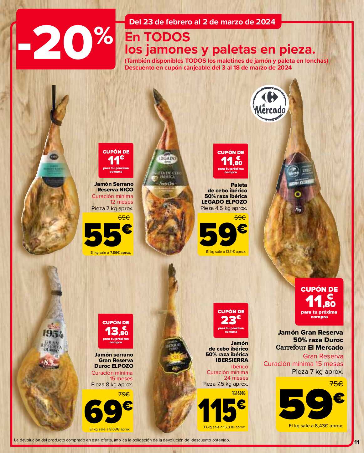 3x2 en más de 3500 productos Carrefour. Página 11