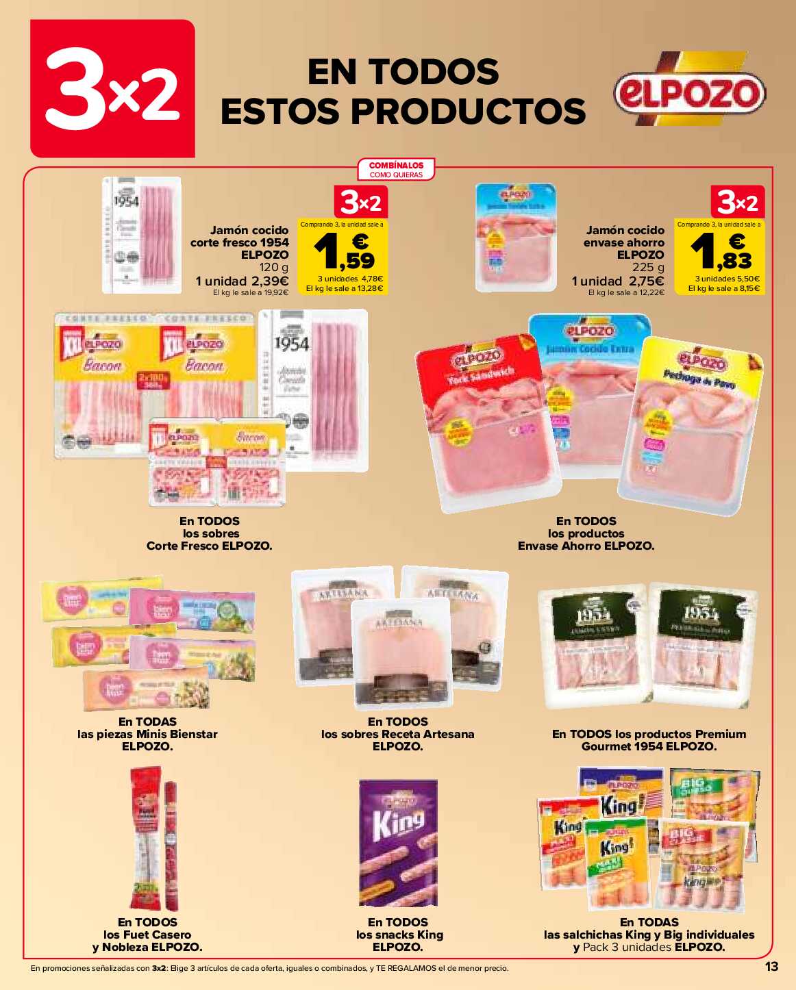 3x2 en más de 3500 productos Carrefour. Página 13