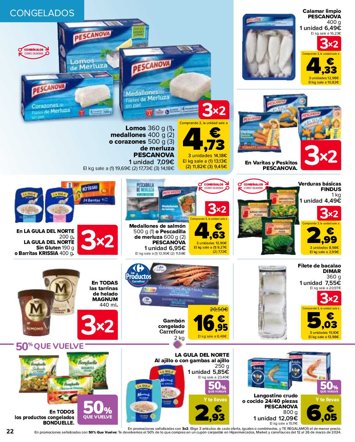 3x2 en más de 3500 productos Carrefour. Página 22