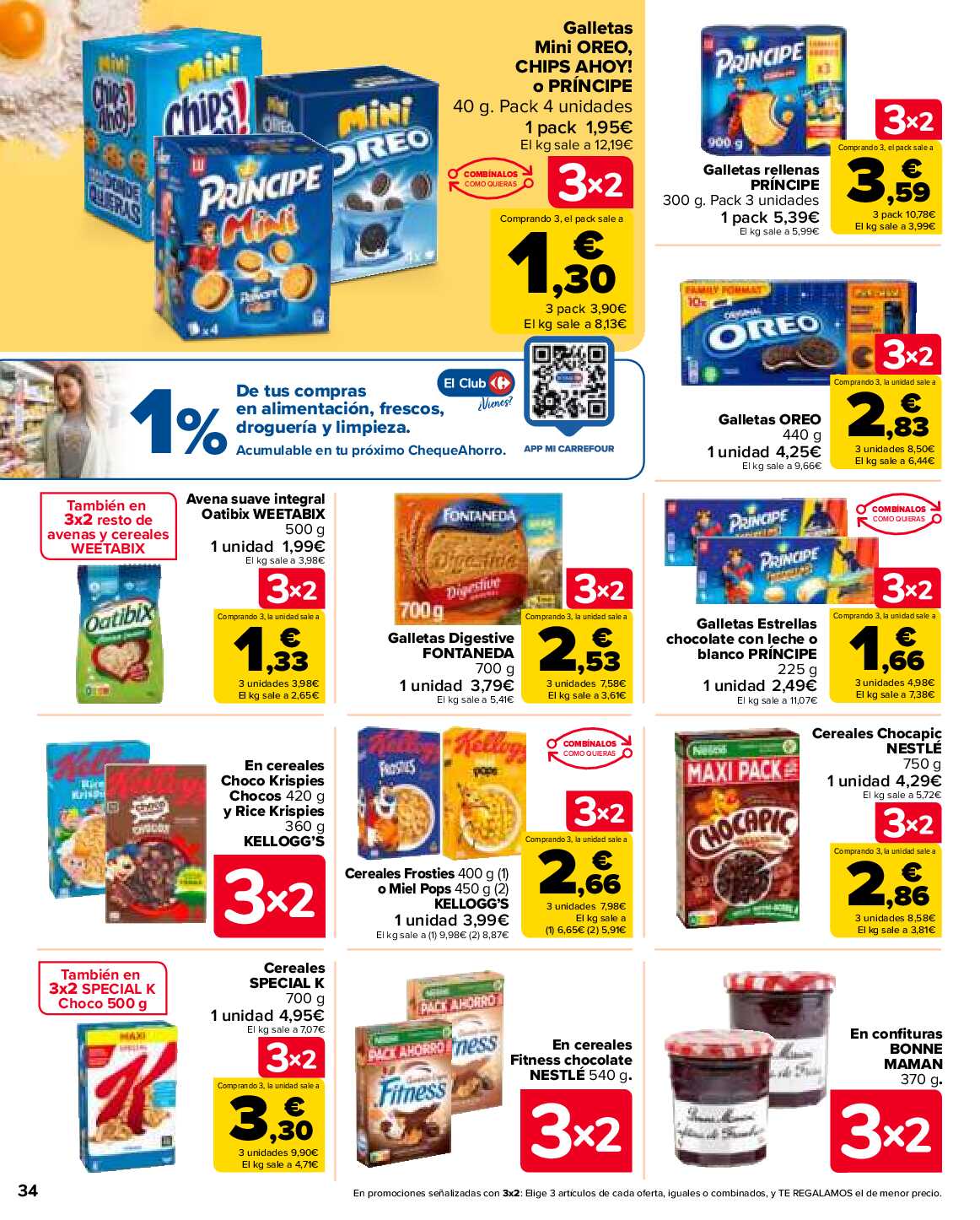 3x2 en más de 3500 productos Carrefour. Página 34